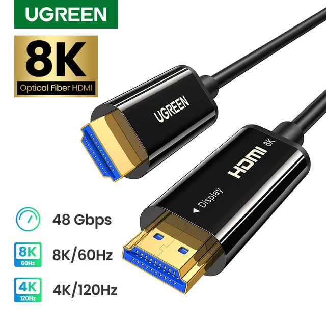 Ugreen HDMI 8k 2.1 hdr 8k 60hz 4k 120hz 48gbps 3D dcp2.2 samsung 8k AliExpress