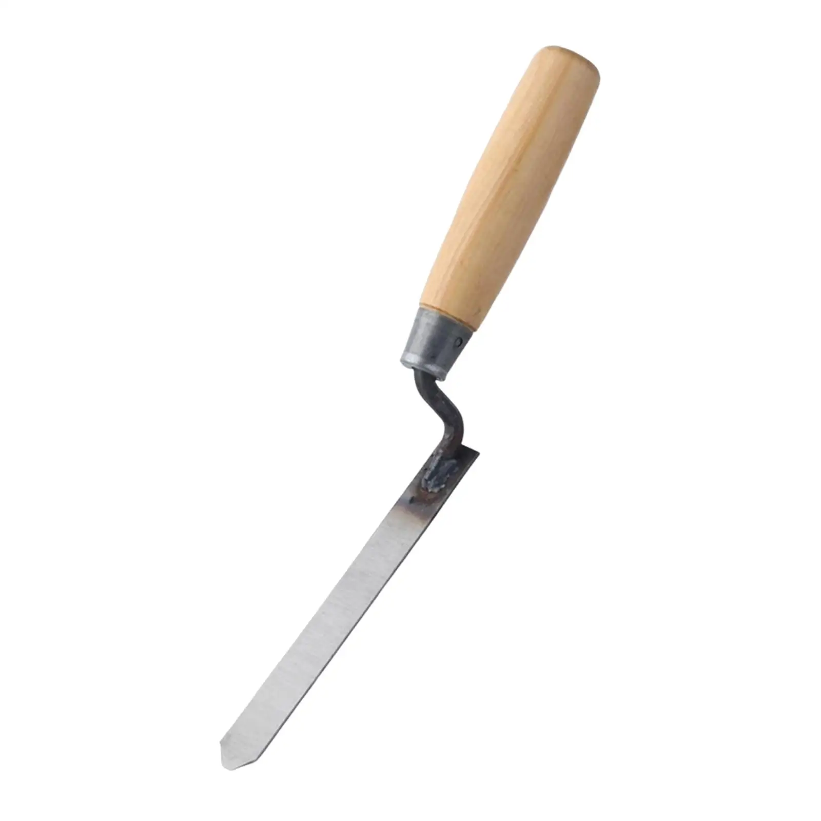 مشيرا مجرفة الطوب موصل مريح مقبض خشبي ضيق إصبع مشيرا مجرفة لإصلاح المنزل جدار البناء الطوب