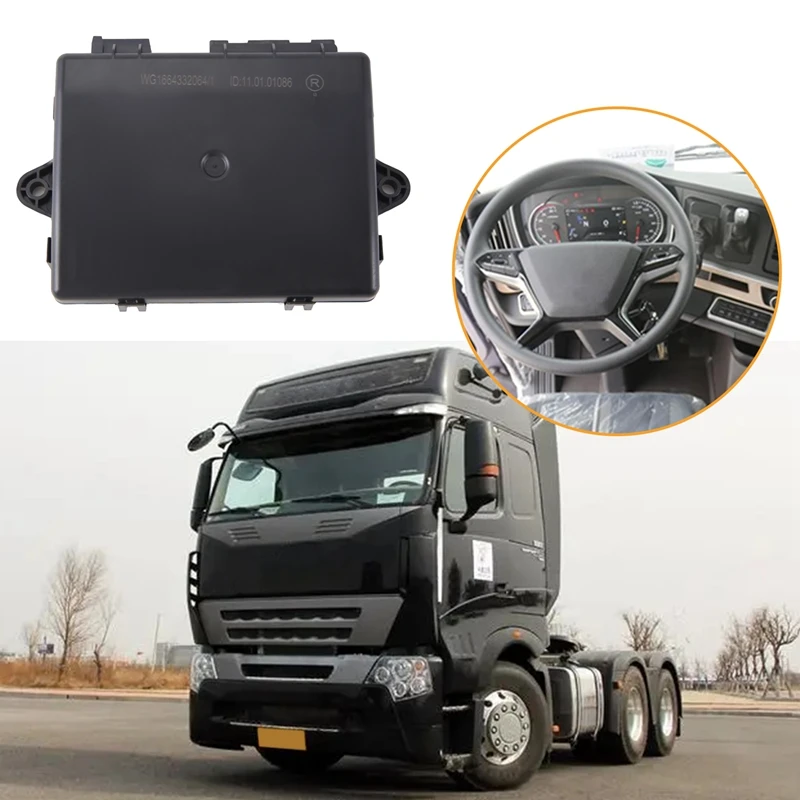 

Truck Door Control Switch Controller Central Control Lock For Sinotruk CNHTC HOWO A7 T7H Right WG1664332064