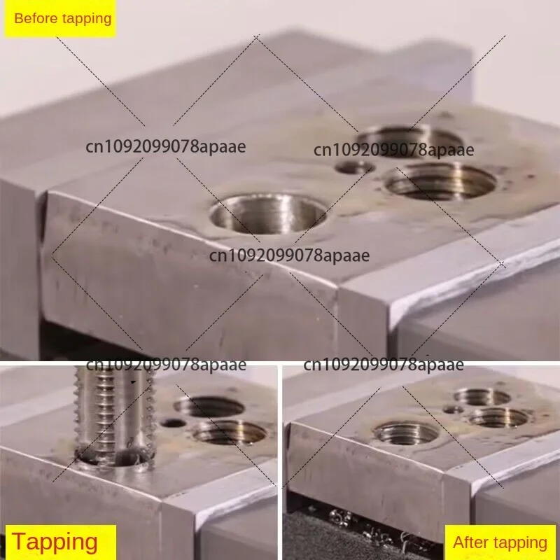 Pneumatic Tapping Machine M3-M12 Handheld Device Pneumatic Motor Portable Rivet Nut Gun Type Power Thread Tap Drill Clamp