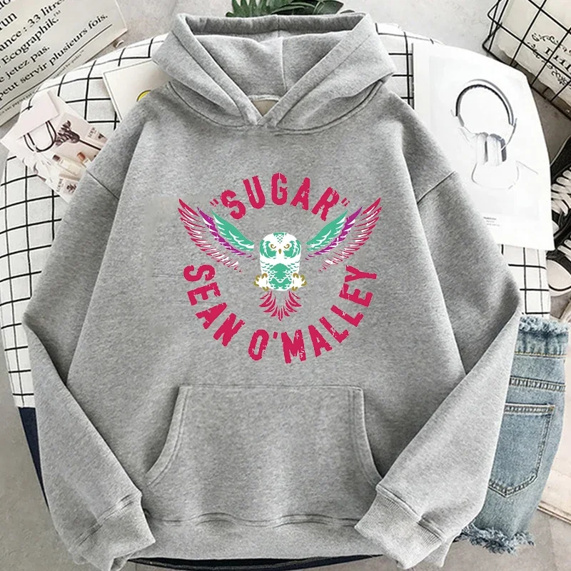 2024 Sean O Malley Hoodie Unisex Kurzarm Frauen Männer Sweatshirt 2023 Neue Mode Kleidung Herbst Winter Trainingsanzug Männer Streetwe