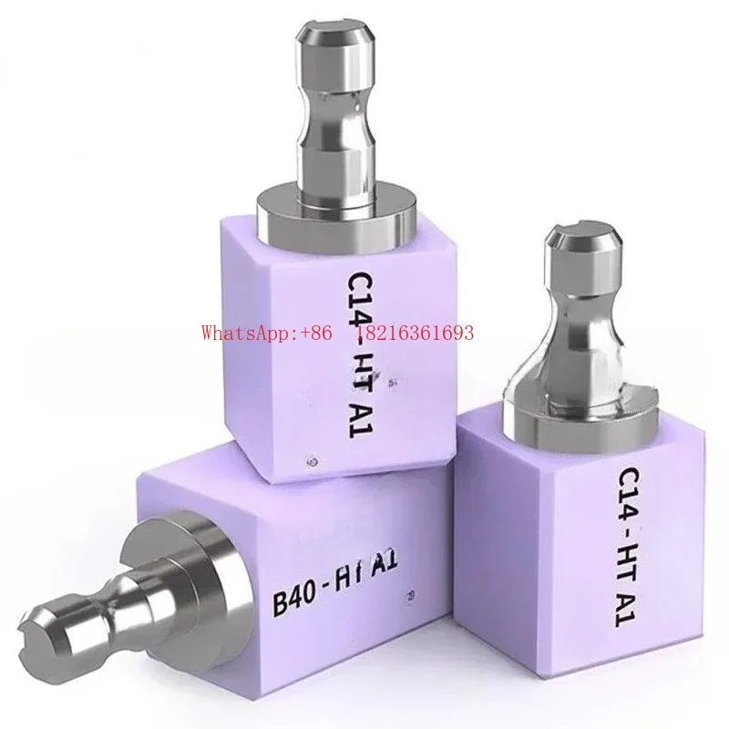 Limited Offer C14 Cast Ceramic Blocks, 5 Pieces/box Of High Transparency Dental Restoration Ceramic Blocks, Suitable For CAD/C