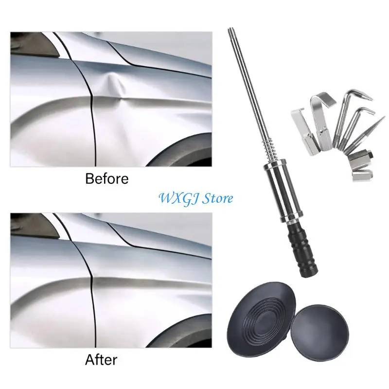 

37JE Body Painting Dents Repair Tool Car Accessories Car Repair Hammer with Tip