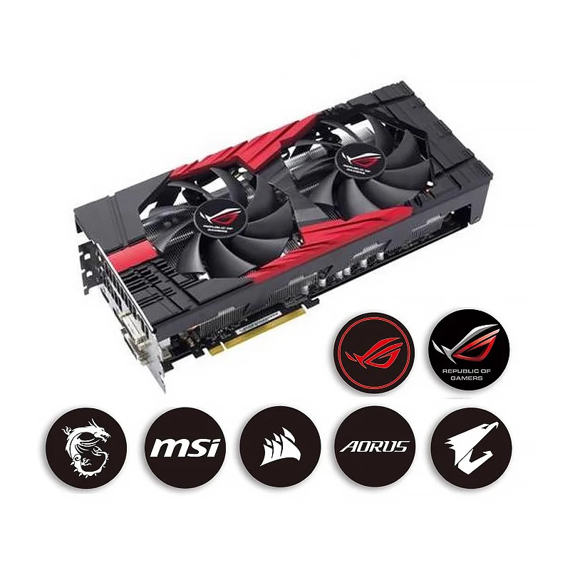 Fan logo sticker graphics card computer host chassis laptop hall of fame player country ROG