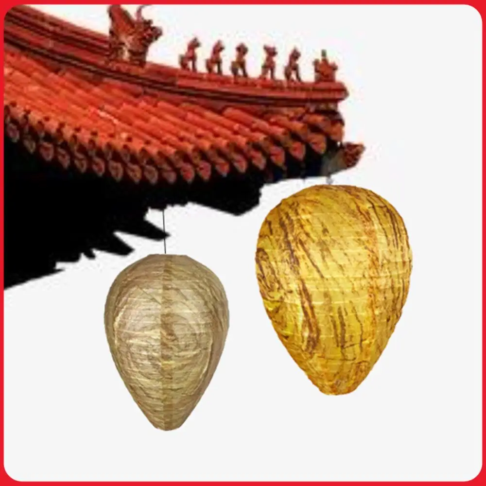 4Pcs Drive Beehive Lantern 28x22cm Wasp Nest Decoy Wasp Nest Removal Tool  Home Yard Supplies