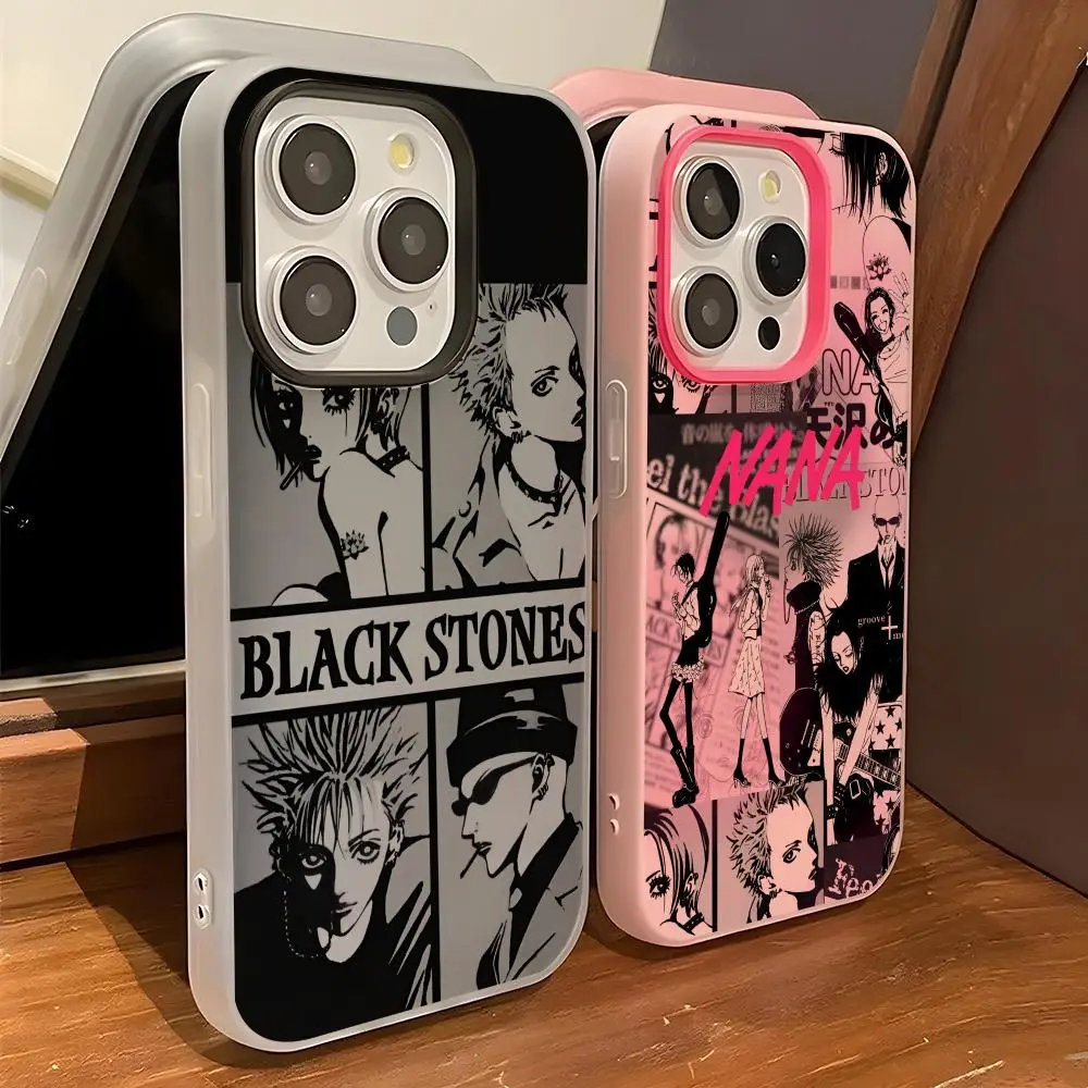 

Music N-NANA Phone Case IPhone 17 Air 16 15 14 Plus 13 Pro Max 2 Soft Frosted Candy Transparent Jelly 2-in-1