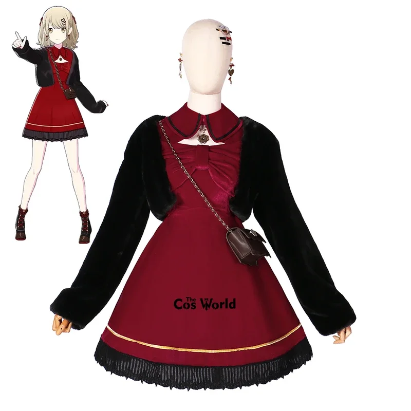 Project Sekai Colorful Stage Feat Azusawa Kohane Valentine's Day Dress Uniform Outfits Anime Cosplay Costumes