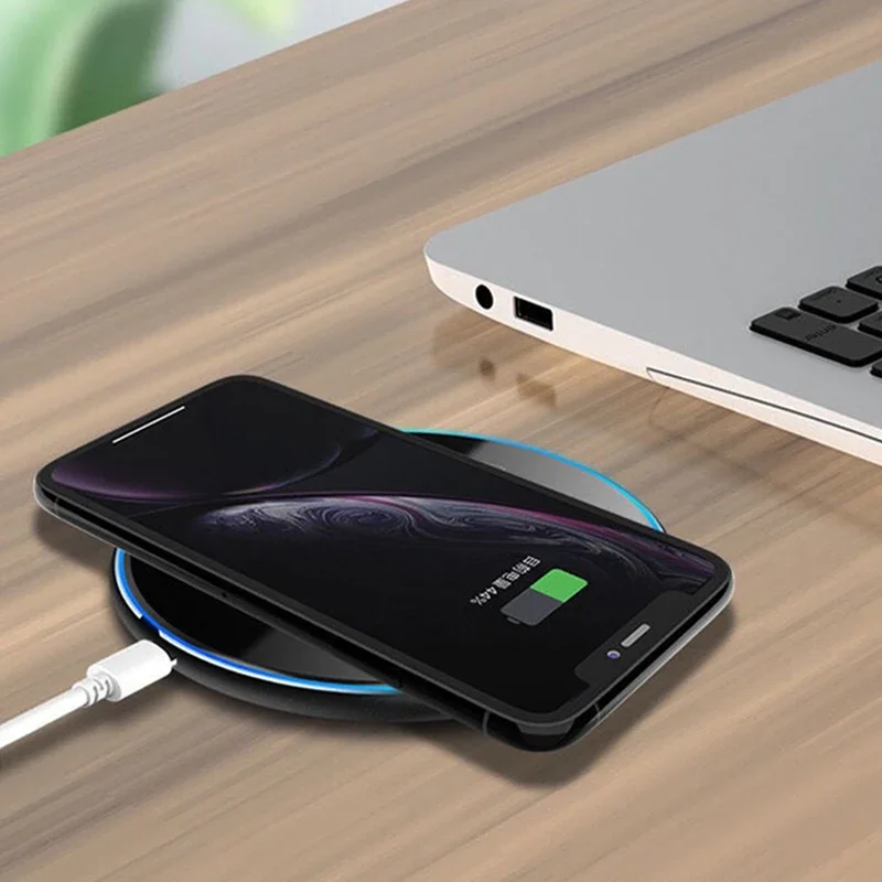 15W Wireless Charger For Xiaomi Samsung S9 S8 S10 S20 S21 Fast Wireless Charging Pad For iPhone 11 12 13 14 Pro XS Max X 8 Plus - náhled 3