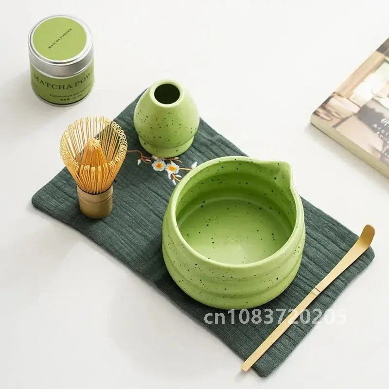 4/6PCS 7pcs Matcha White Tea Whisk Teaware Japanese Ceremony Bamboo Chasen Tea Tool Tea Brush Exquisite Matcha Kit for Teaset