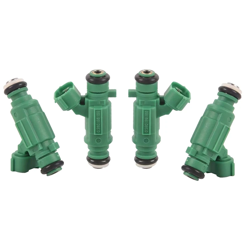 AU04 -4Pcs Fits For Nissan Sentra 1.8L 2003-2006 Fuel Injectors 0280156159 16600-4Z800