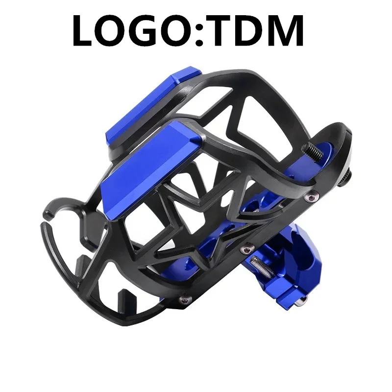 TDM Motorcycle Tea Cup Holder For YAMAHA TDM850 TDM900 Coffee Drink Water Bottle Bottom Support Accessories