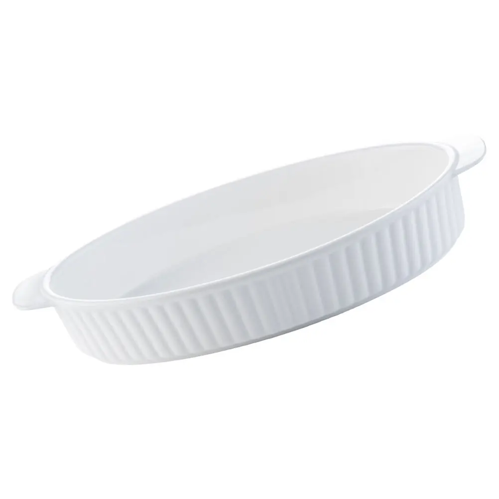 

Baking Dish with Lid Roasting Dishes for Oven Individual Pan Pans White Bakeware