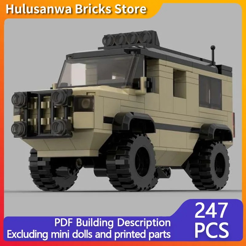 

Military Scout Truck MOC Building Bricks War Equipment Modular Technology Gifts Holiday Assemble Children Toys Suit