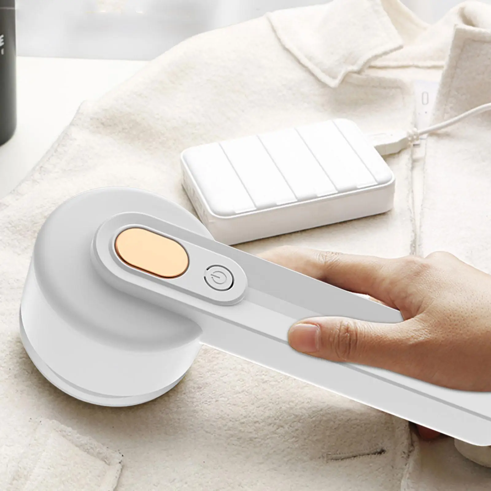 Rasoio in tessuto rimuovi Fuzz portatile USB Powered 6 Blade Fluff Remover Bobbles Trimmer Fuzz Remover per mobili divano vestiti