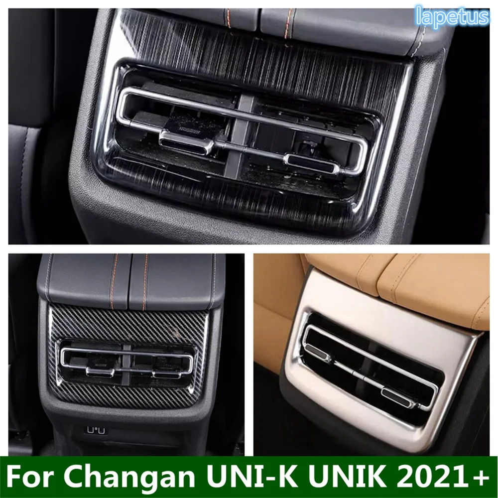 

Rear Armrest Air Conditioning Outlet AC Vent Trims Decoration Frame Cover Fit For Changan Uni-k Unik 2021 - 2024 Car Accessories