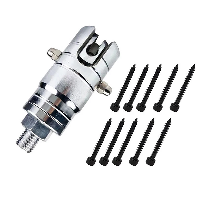 Lock Cylinder Puller With 10pcs/Bag Screws Nail Puller Lock Pick Tool Stainless Stell Power Puller Professional Lock Door