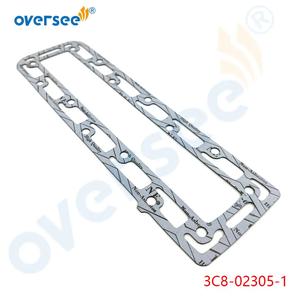 

3C8-02305 Gasket, Exhaust Cover for Tohatsu Nissan 40/50 HP Outboard Engine 3C8-02305-0 3C8-02305-2