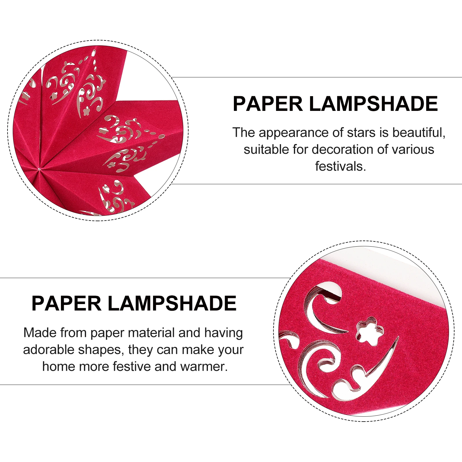 

Шикарный светильник, абажур с рождественской звездой, складные бумажные абажуры для домашнего декора, прочный материал высокого качества, подходит