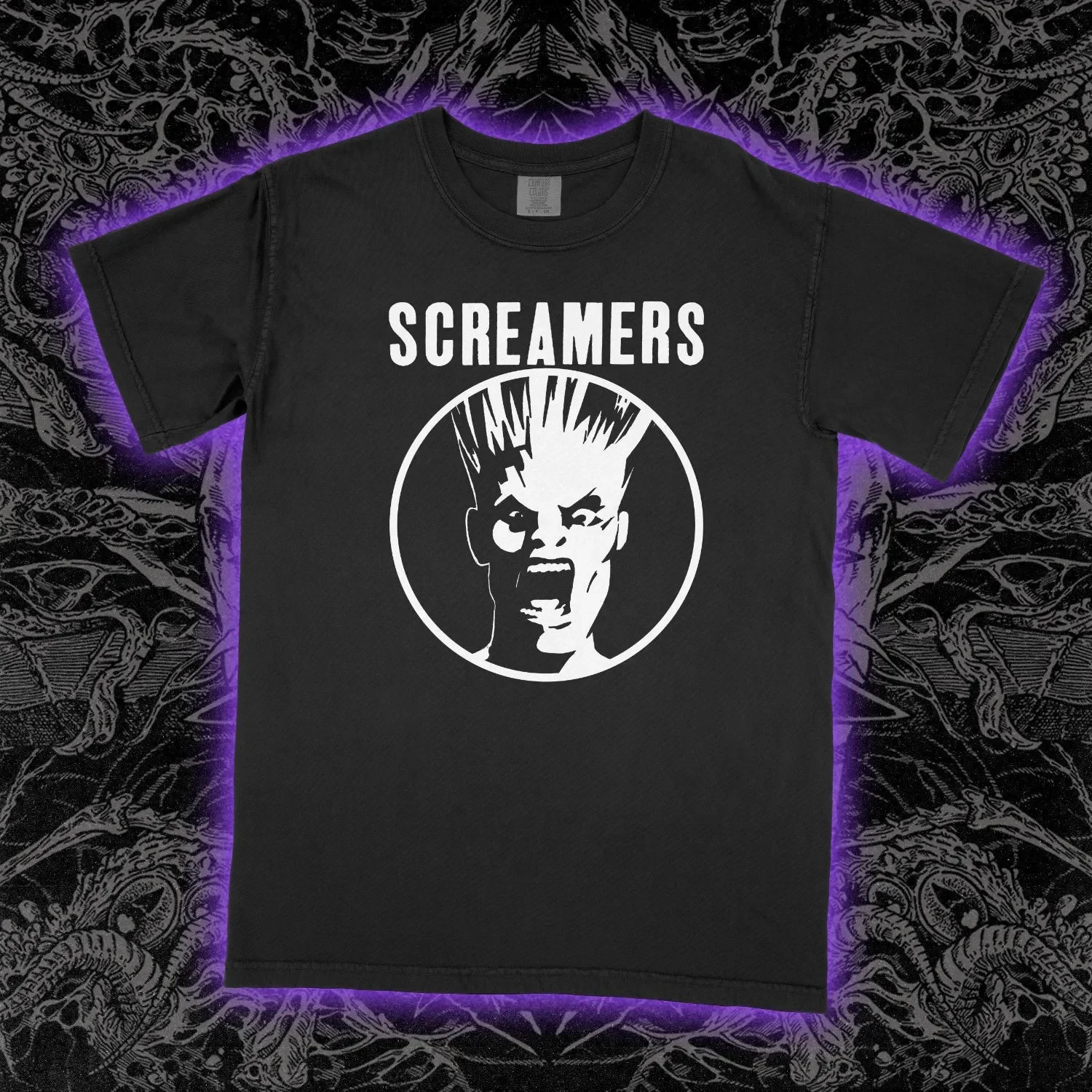 Screamers Tee MUSIC PUNK HARDCORE ROCK CAMISETA UNISEX
