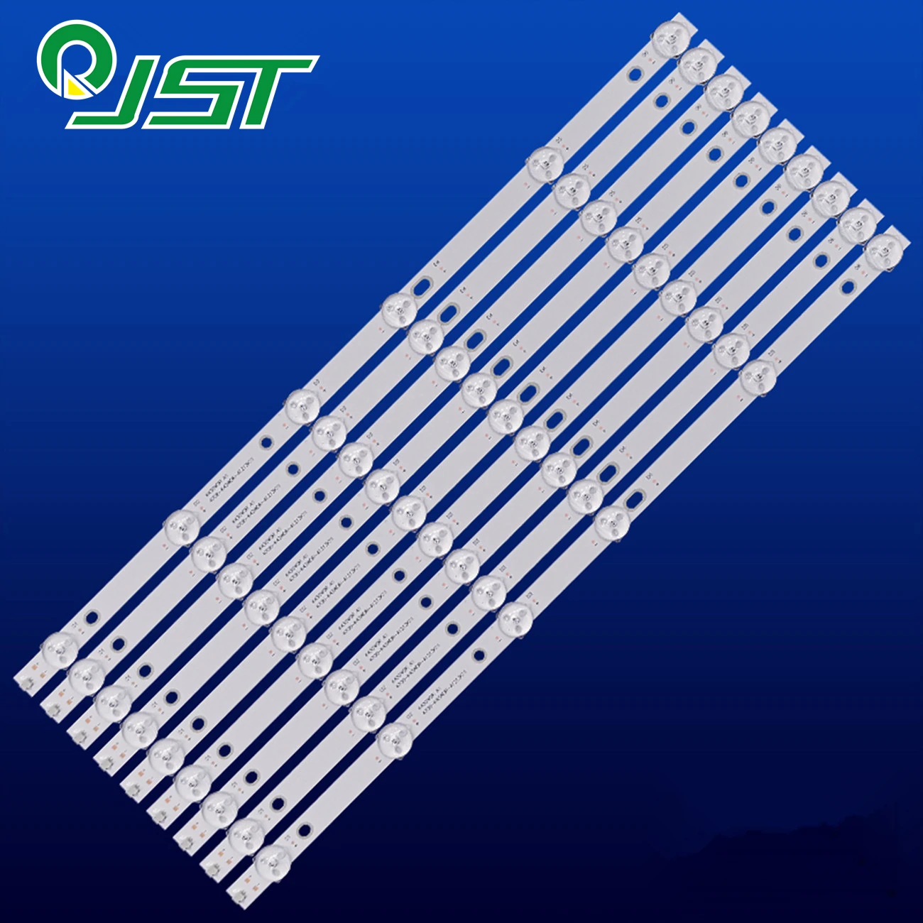 100% New 9pcs/Kit LED Strips for TOSHIBA 43 TV 43L621U REV.B REV.A