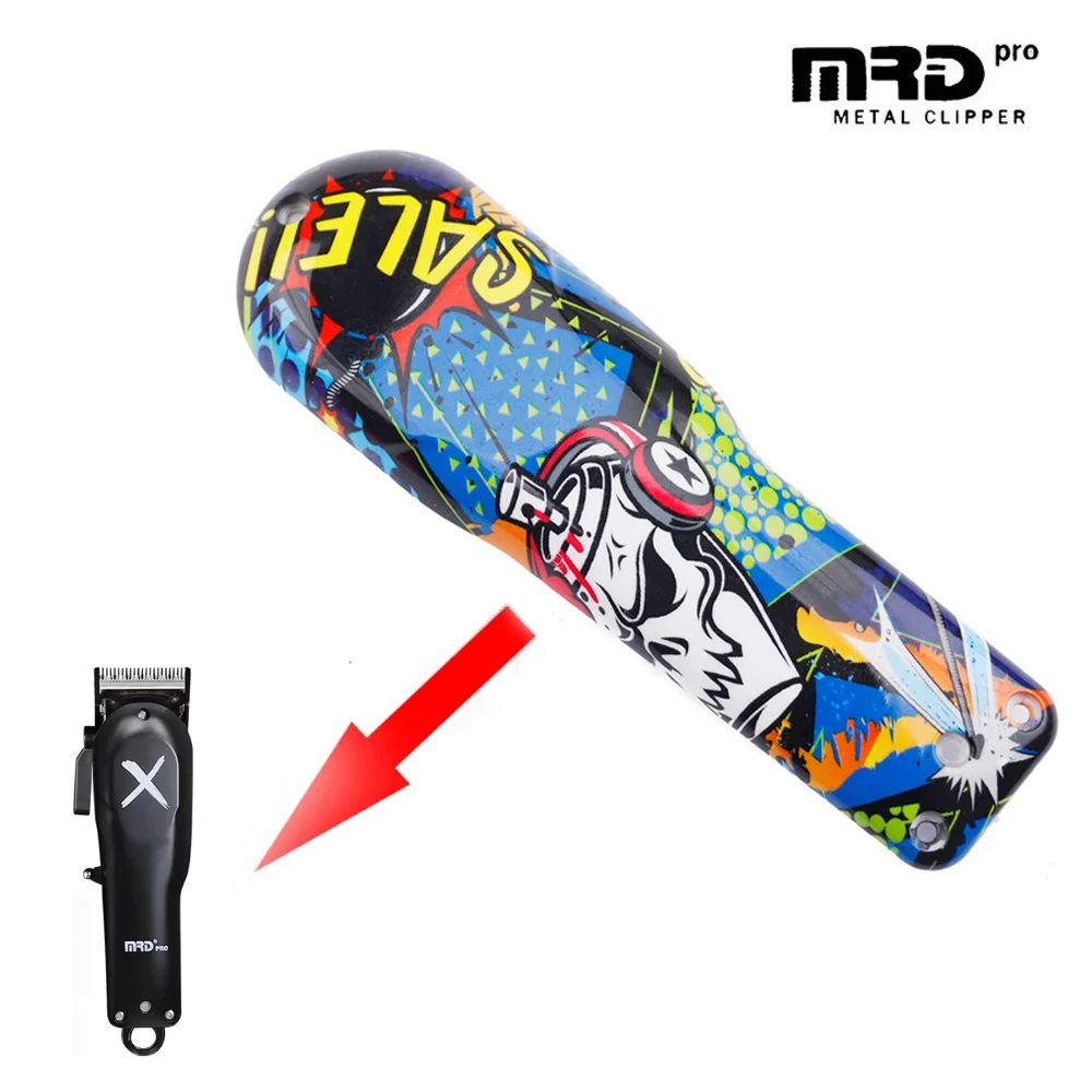 MRD Professionelle Haarschneidemaschine, Original-Magnetbegrenzungskamm, rutschfester Gummiring, Multifunktionsstecker, Ersatzgehäuse – Detail 1