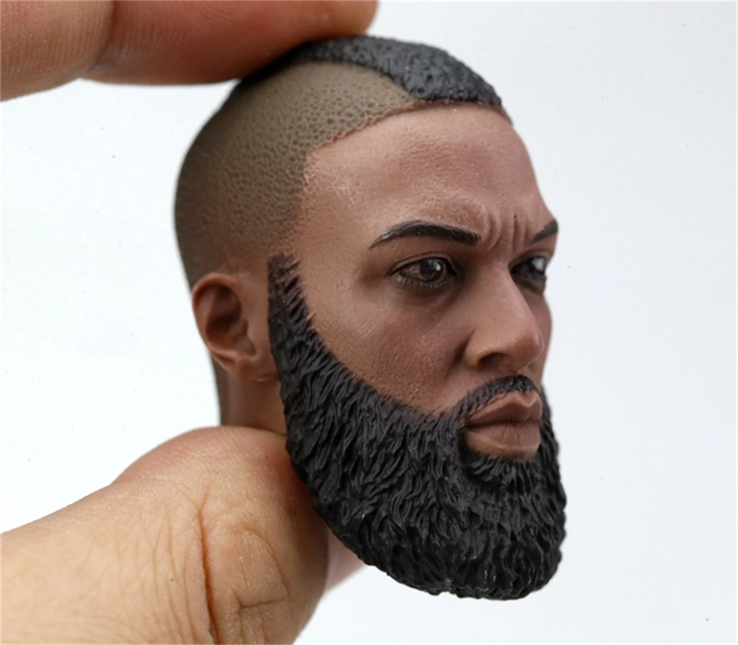 1/6 Scale Head Carving American Seal Male Soldier Bearded BlackCalm Collection Accessories 12Inch Action Figure Body Doll PVC