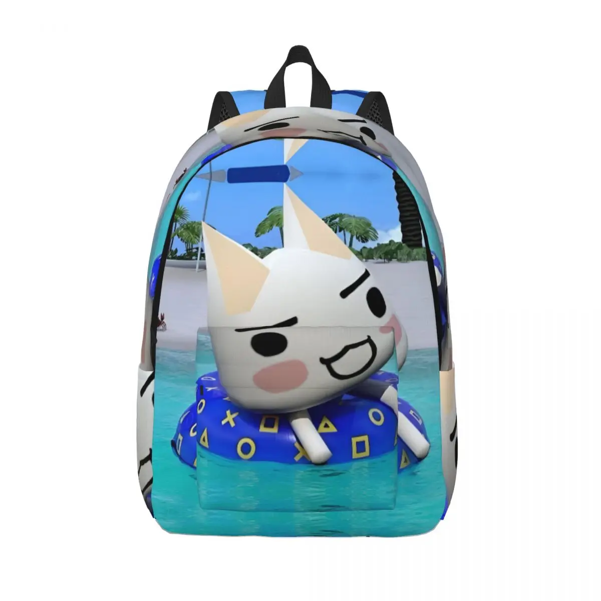 

Рюкзак Toro Inoue Cat для мальчиков и девочек, детский школьный рюкзак Kawaii Neko, рюкзак для дошкольников, сумка для детского сада, уличная сумка