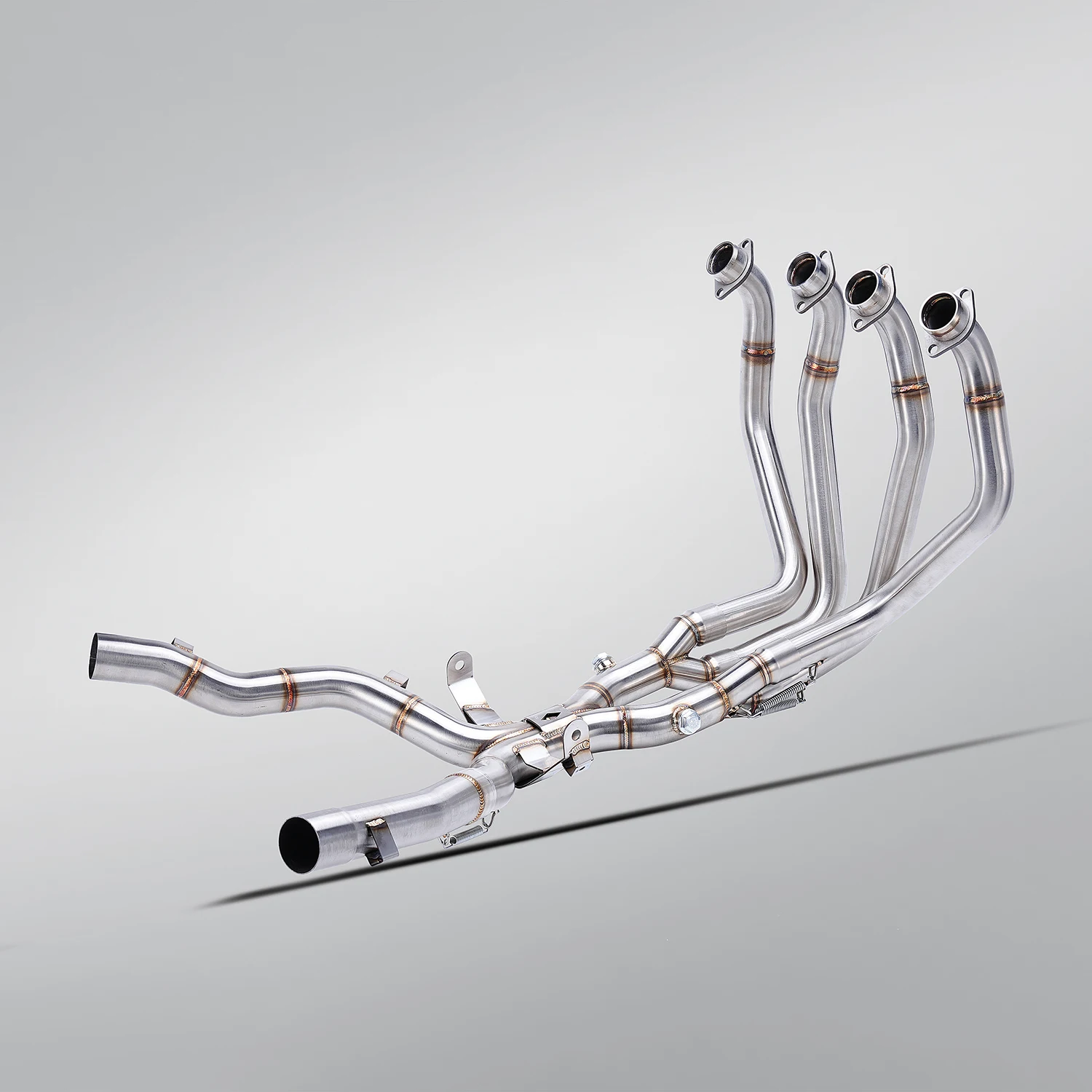 

Motorcycle Exhaust System Header Collector Front Pipe Connect Original Exhaust Can Pot For Suzuki GSX1300R Hayabusa 2021-2024
