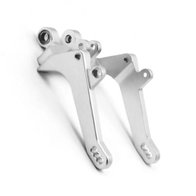 1 PCS Special Metal Rear Fork Rocker Silver For 1/8 Kyosho NSR500 RC Remote Control Motorcycle Toy Car Accessories