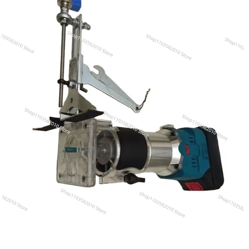 

Adjustable Guide Ruler for Trimmer with Scale, Universal for Slotting, Hinge & Lock Body Mortising