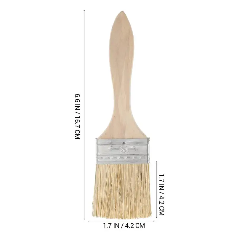 10ชิ้นด้ามไม้ภาพวาดเฟอร์นิเจอร์ mebel แปรงสำหรับผนังสำหรับผนังแปรงทาสีอะคริลิคสำหรับ