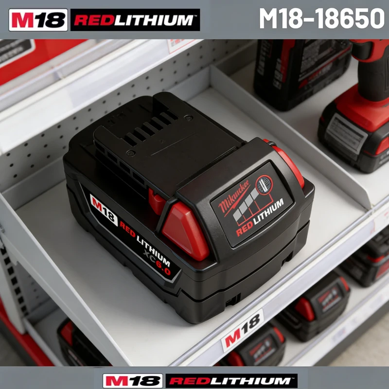 

Original Milwaukee battery M18 ,6.0Ah,Milwaukee charger,M18B6 M18B5 48-11-1860, 48-11-1850, 48-11-1840,Tool Lithium Battery