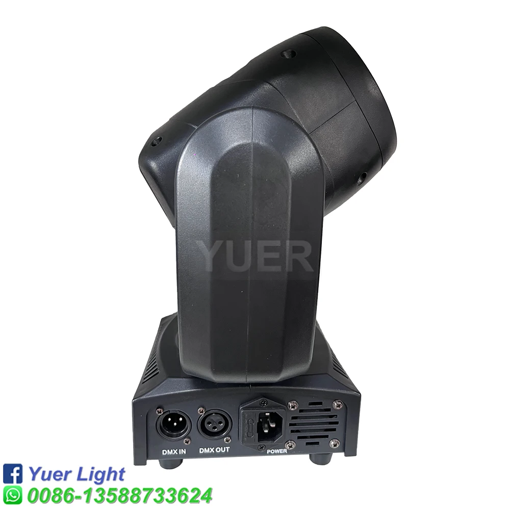 YUER-LED RGB Moving Head Light, Scanning Padrão, Animação Wash, Efeitos para DJ, Bares, Clubes, Casamento, DMX, 3W Laser, 6x4W, Novo