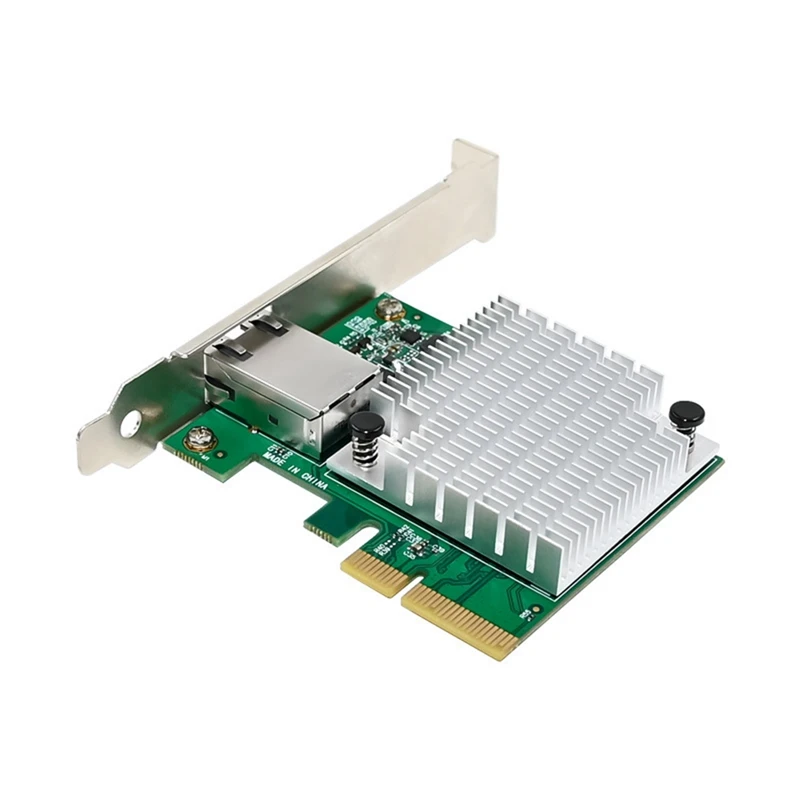 ST7375 AQC113C Pcie 4.0 X4 Single Port 10Gb/S Gaming Multi-Function Convenient Server Network Card Durable