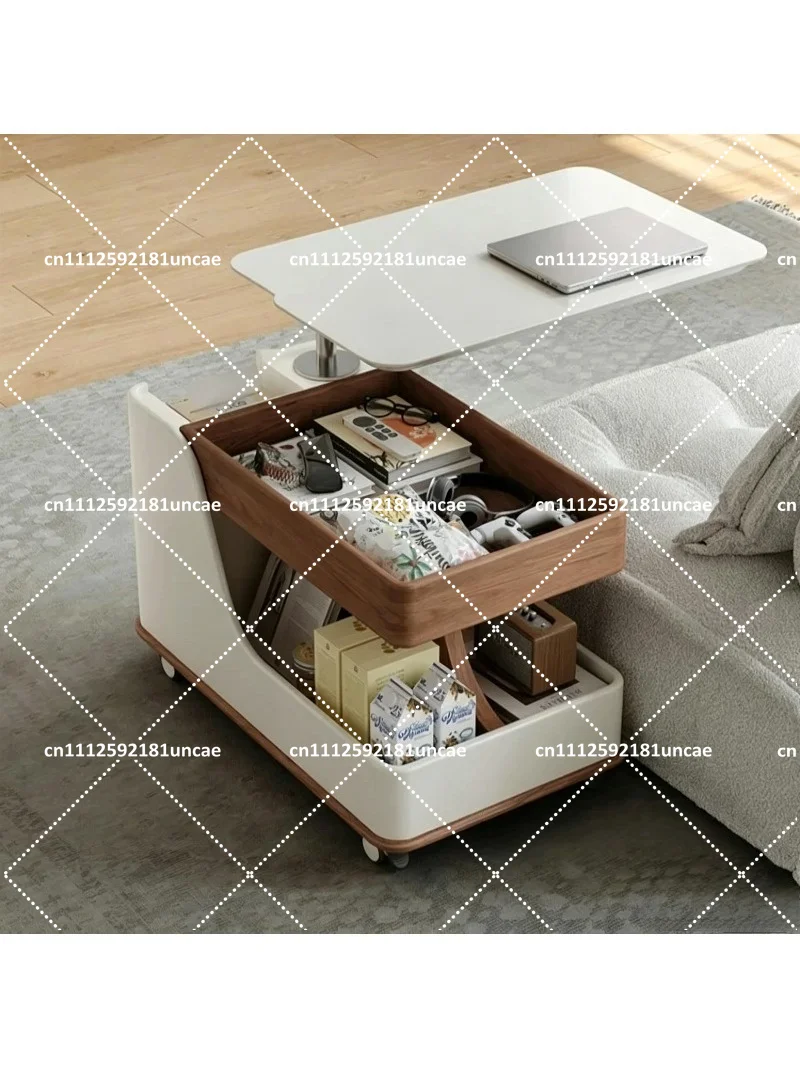 Modern Simple Lift Top Coffee Table for Living Room Small Apartment Multifunctional Movable