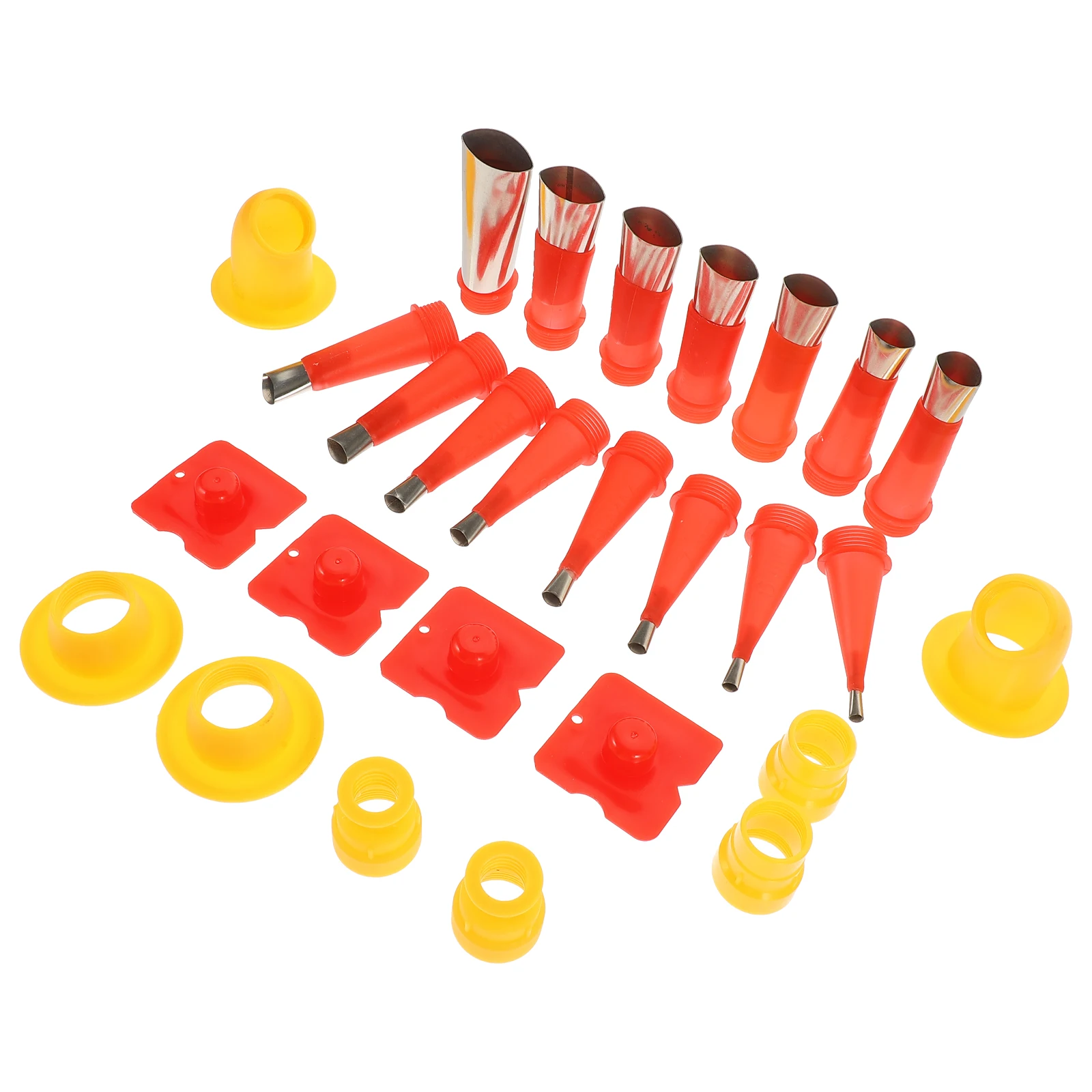 

1 Set Caulking Tool Kit Assorted Nozzles Reusable High Strength Caulking Finisher Easy To Use For Gap Sealing Professional Grade