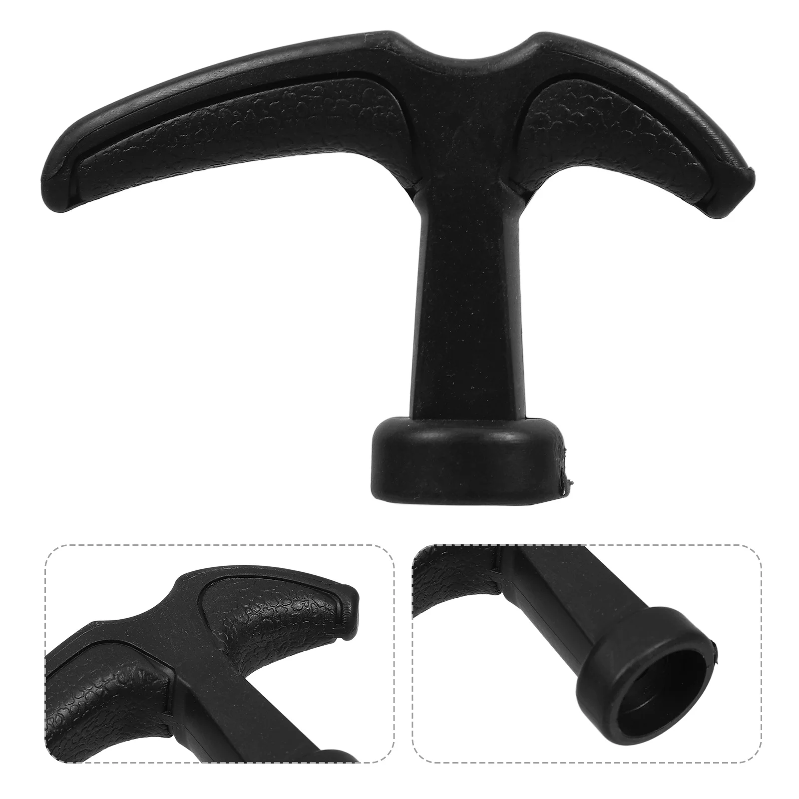 

6Pcs Pull Starter Handle Lawn Mower Handle Knobs Universal Starter Grip for Chainsaw Trimmer Brush Cutter Engine Parts