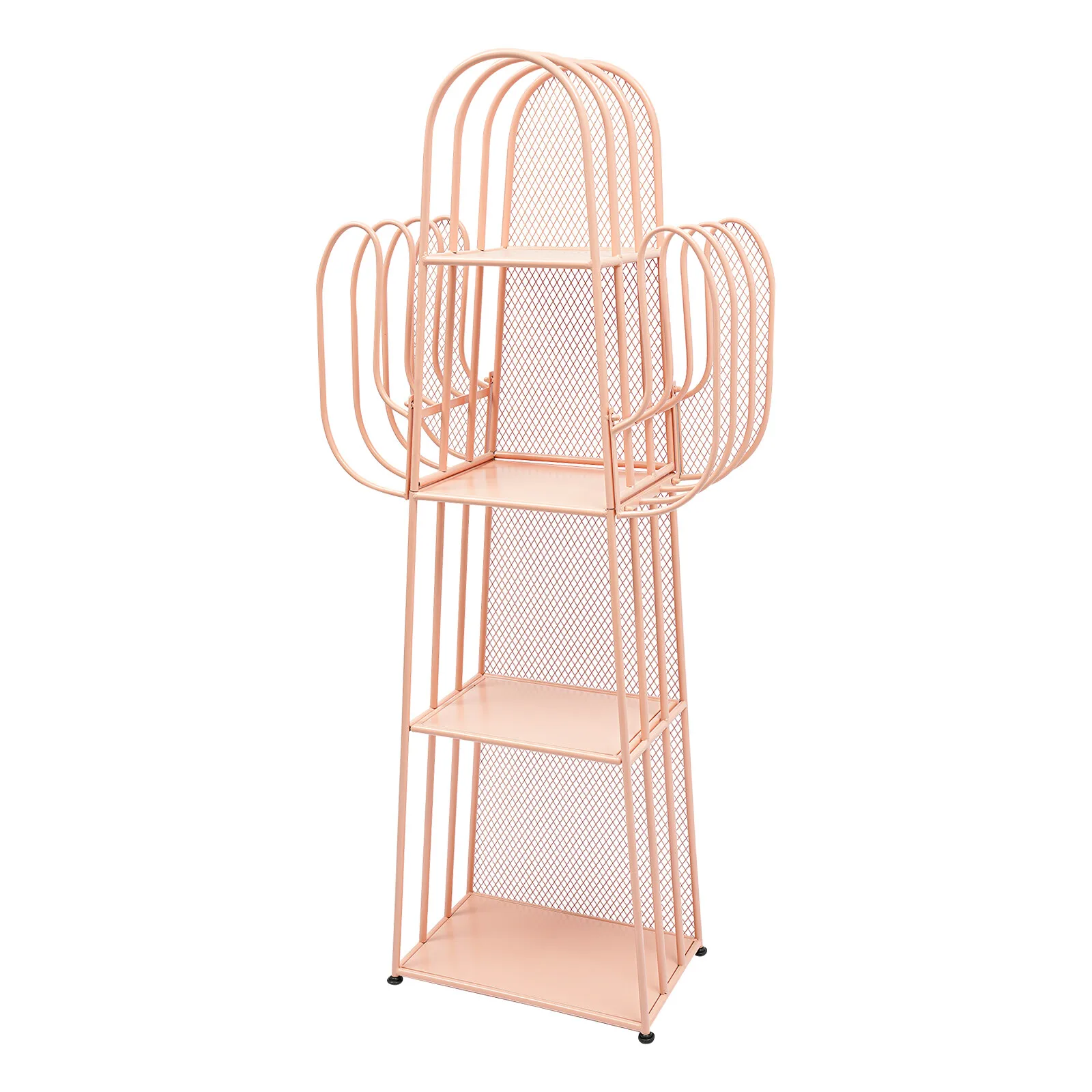 4 أرفف منظم خزانة الكتب رف الكتب الحديدي غرفة المعيشة تخزين رف شاشة رف الكتب #4