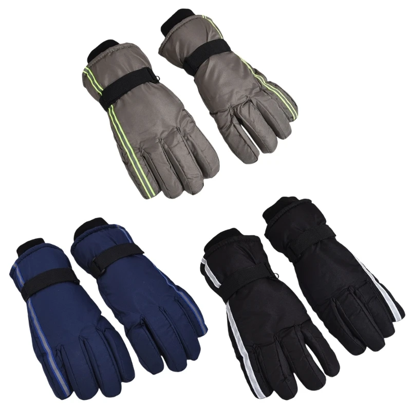 Winter Sport Gloves Touch Sensitive Ski Gloves with Thicken Warm Liners for Outdoor Motorcycling Skiing Camping Drop Shipping