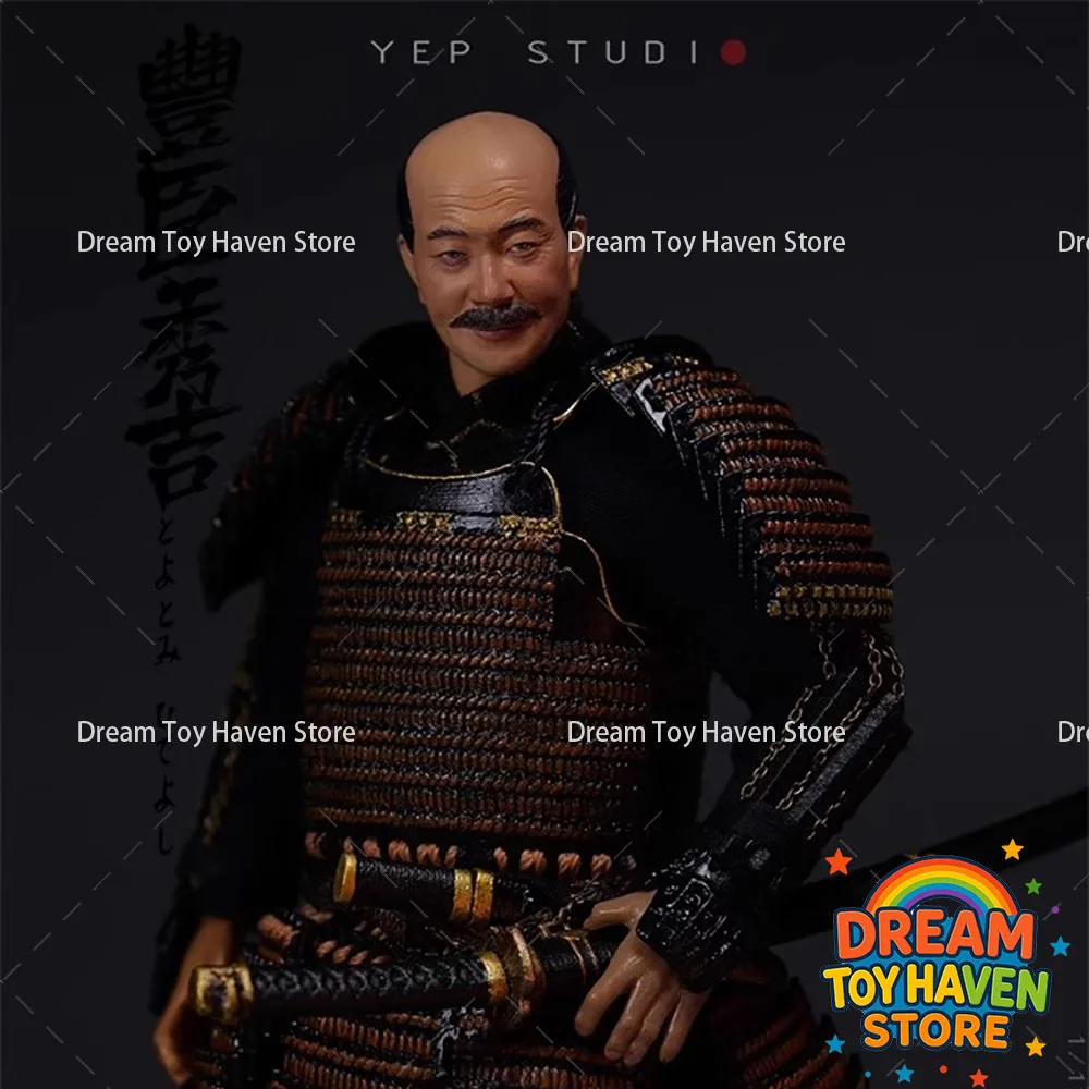 

YEP STUDIO NO.0009 1/12 Scale Men Soldier Taikou Toyotomi Hideyoshi Full Set 6Inch Action Figure Model Collection Toys