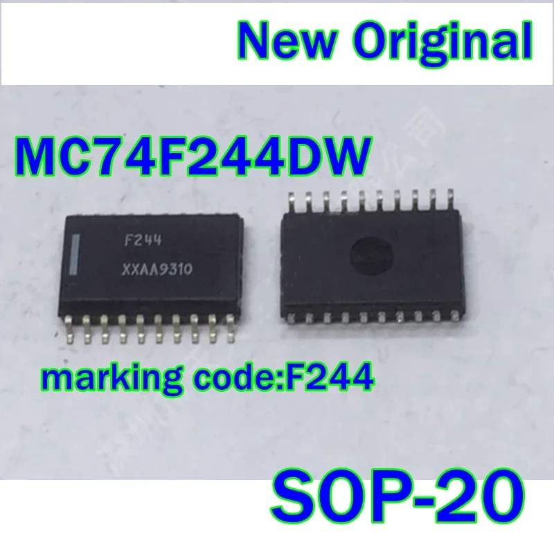 

MC74F244DW MC74F244DWR2 SOP-20 marking code:F244 New Original OCTAL BIDIRECTIONAL TRANSCEIVER WITH 3-STATE INPUTS/OUTPUTS