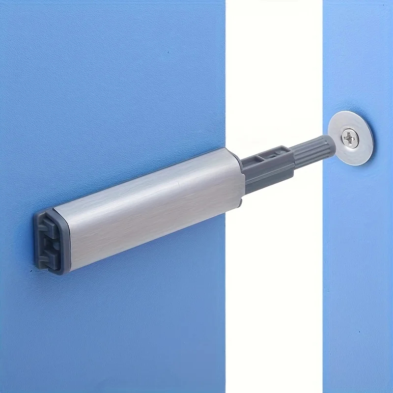 Magnetic Push Latch Locks with Soft Close Feature and Touch Release for Kitchen Cabinet and Drawer Handles - Easy Installation