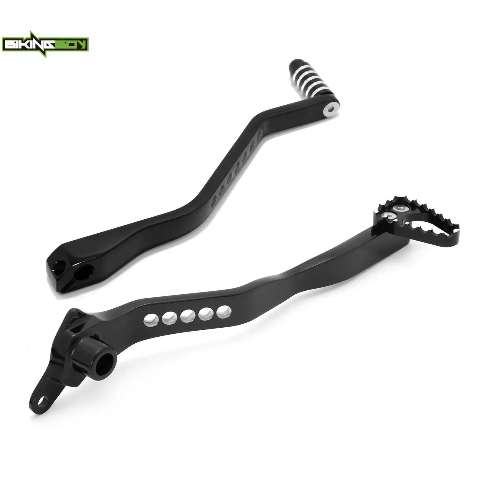 BIKINGBOY For Banshee 350 YFZ350 87-06 05 04 03 02 01 00 99 98 97 96 95 94 93 92 Shifter Shift Lever + Rear Brake Pedal Forged