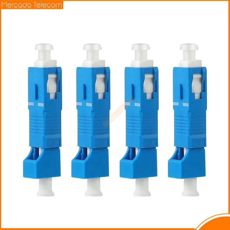 

4 упаковки/лот SC/UPC «папа» на LC/UPC «мама» гибридный оптоволоконный адаптер одномодовый разъем 9/125 мкм для измерителя оптической мощности