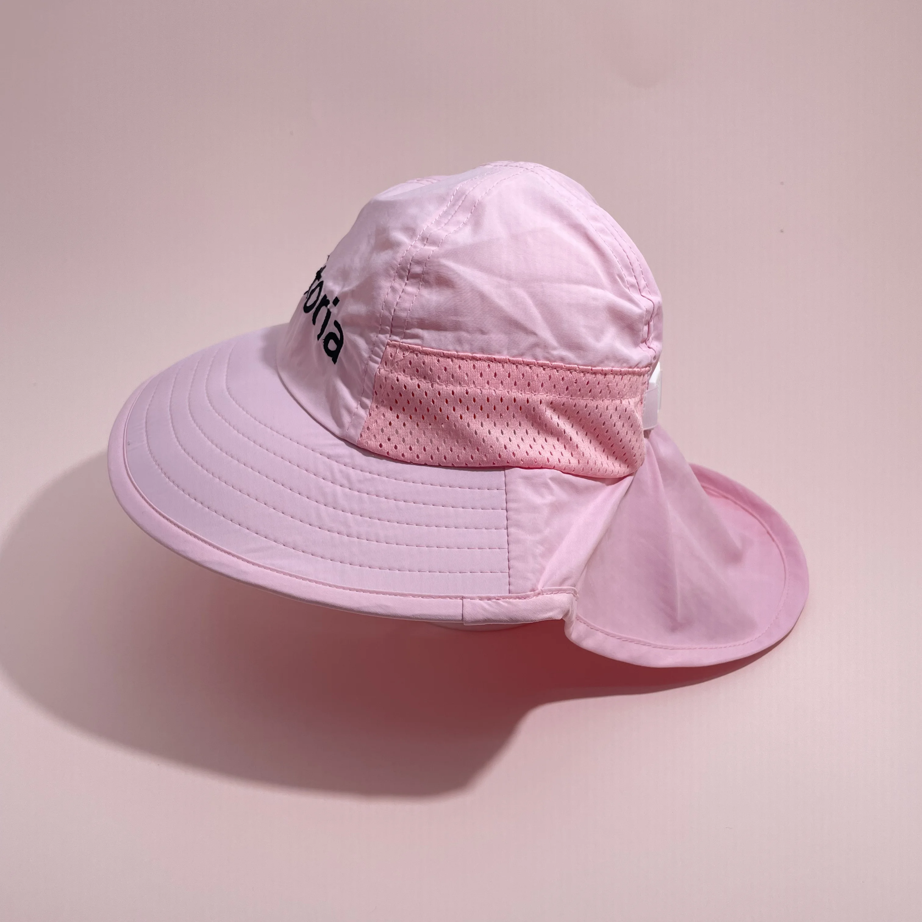Verstellbare Fischermütze für Kinder, personalisierbar, für Frühling und Sommer, Baby, Sonnenschutz, Halsabdeckung, Mütze für Jungen und Mädchen, 2–6 Jahre, Strandkleidung – Detail 7