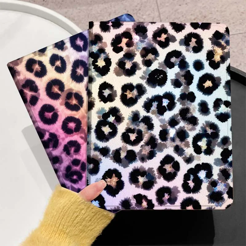

Роскошный чехол с леопардовым принтом для Huawei MediaPad T5 T10s M6 M5Lite SE Honor Tab 5 6 7 V7 V8 X8a X9a Pro, мягкий чехол для планшета, подарок