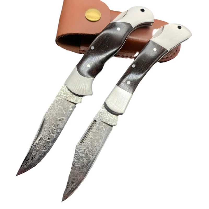 Hot-selling Buck folding knife high hardness outdoor camping survival hand meat portable folding fruit knife