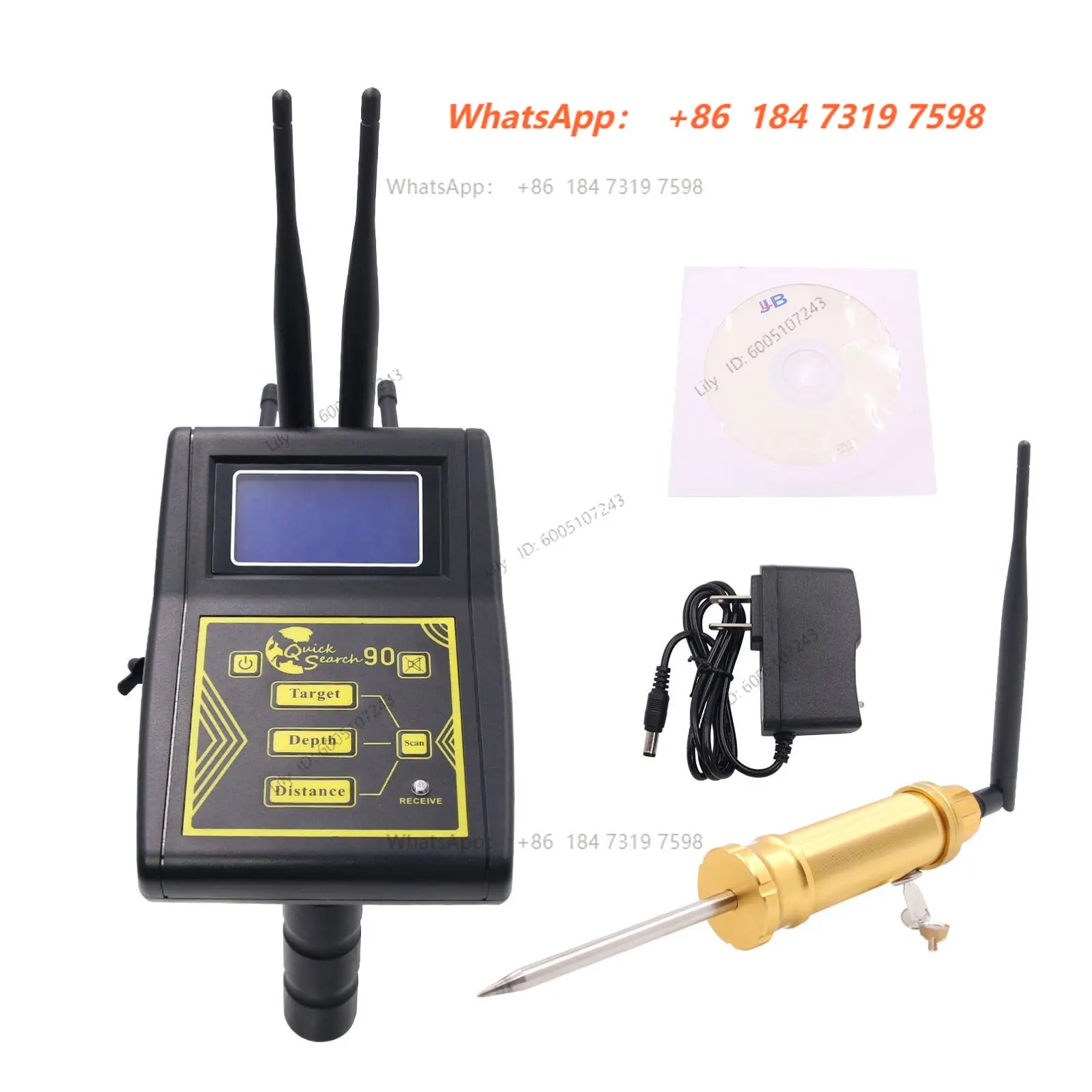 Newest MF-1100PRO Gold Finder Metal Detector Long Range Gold Metal Detector with Filter