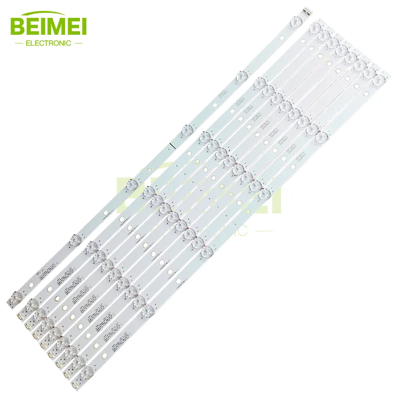 

TV Backlight Strip JS-D-JP55DM-A62EC/C61EC 55DM1000/300MA TV LED Strip Lights Led Strip Led Bar for ROWA ND55KS4000 1A+9CPCS/SET