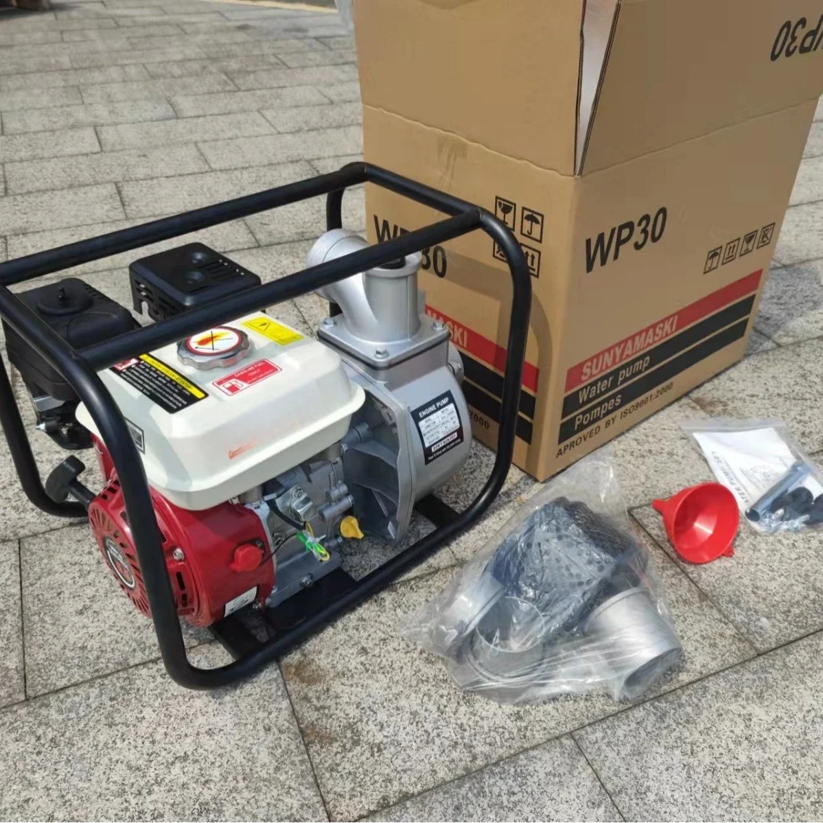 7HP water pump 3 inch pumping machine Foreign trade wholesale construction site Farmland irrigation Fish pond water